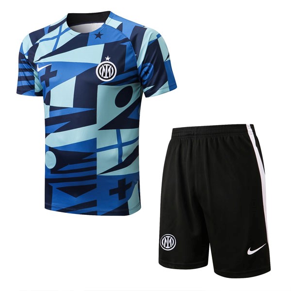 Camiseta Entrenamiento Inter Milan Conjunto Completo 2022-2023 Azul